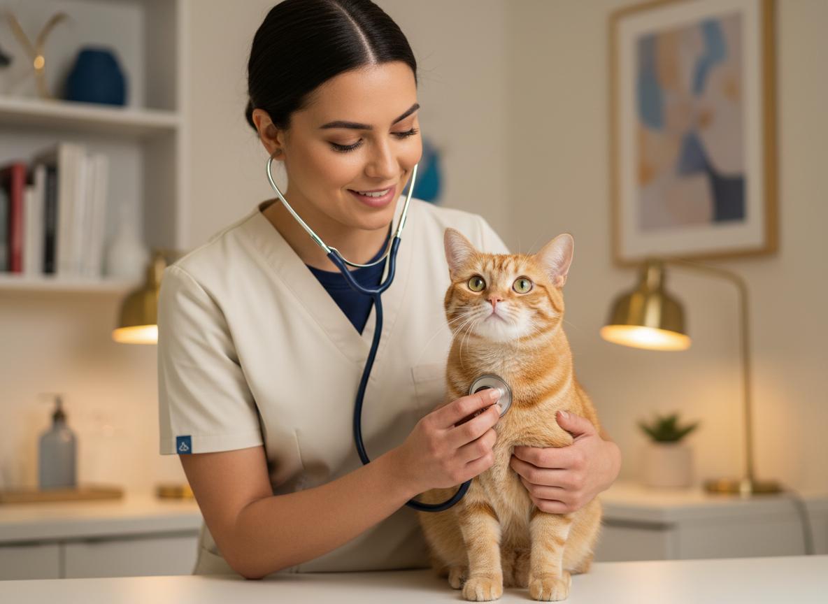 Cuidado clínico veterinário no Hospital LeVet