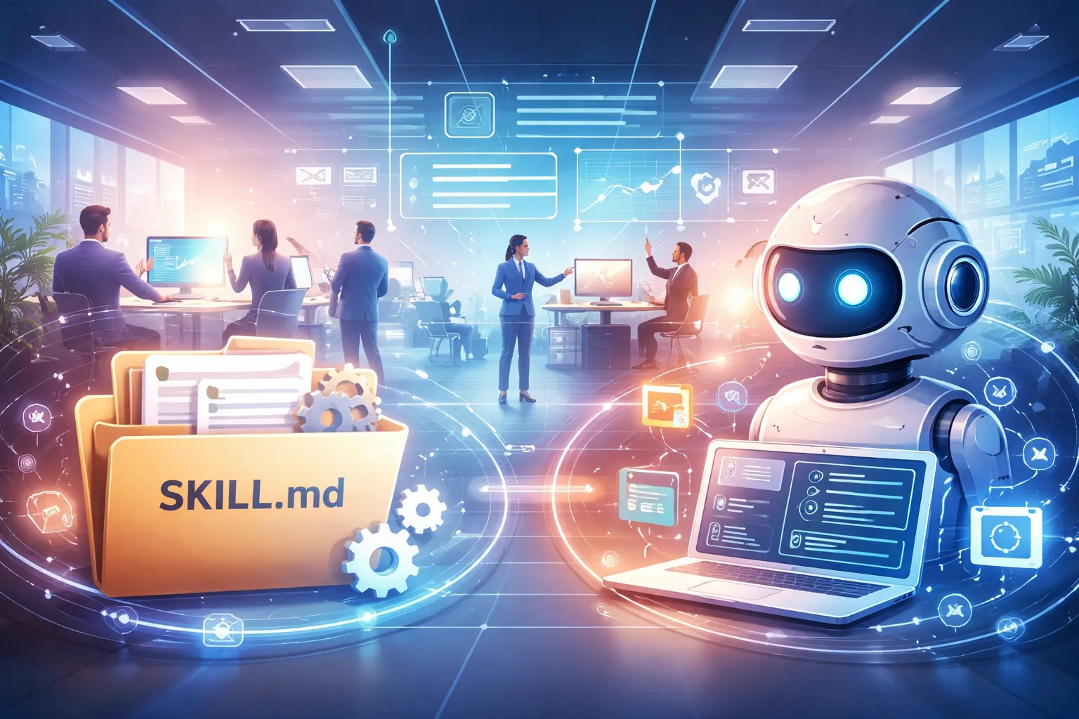 Skills, agentes e a nova arquitetura da produtividade com IA