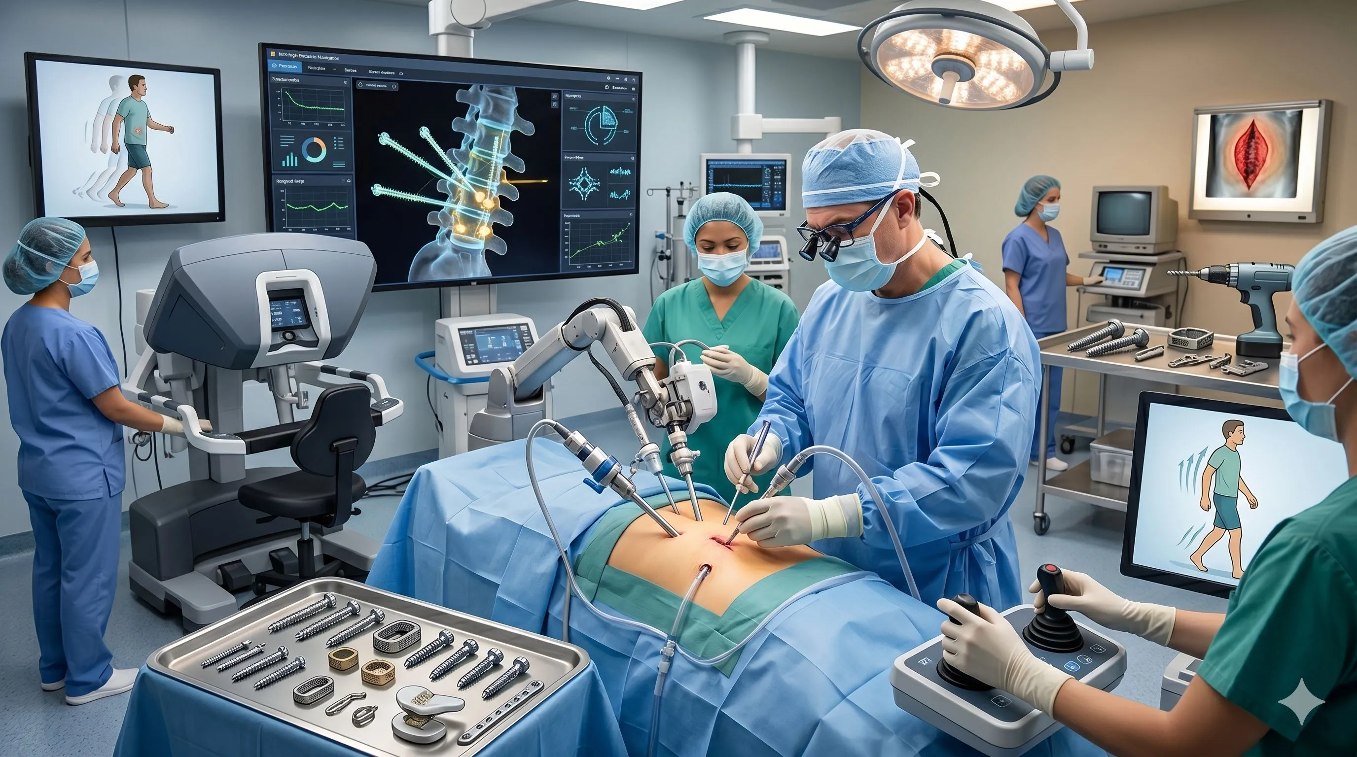 Cirurgia de coluna entra em nova era: tecnologia muda recuperação, precisão e qualidade de vida no pós-operatório