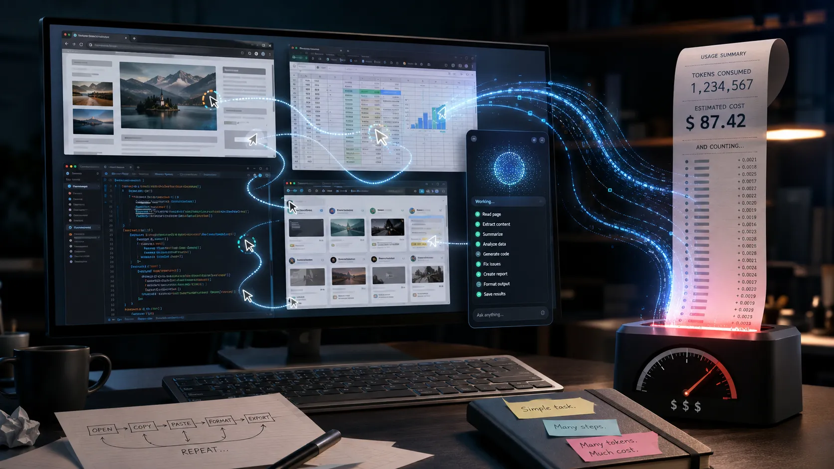 A nova moda dos desktops com IA: quando a inovação está mais no faturamento do que no agente