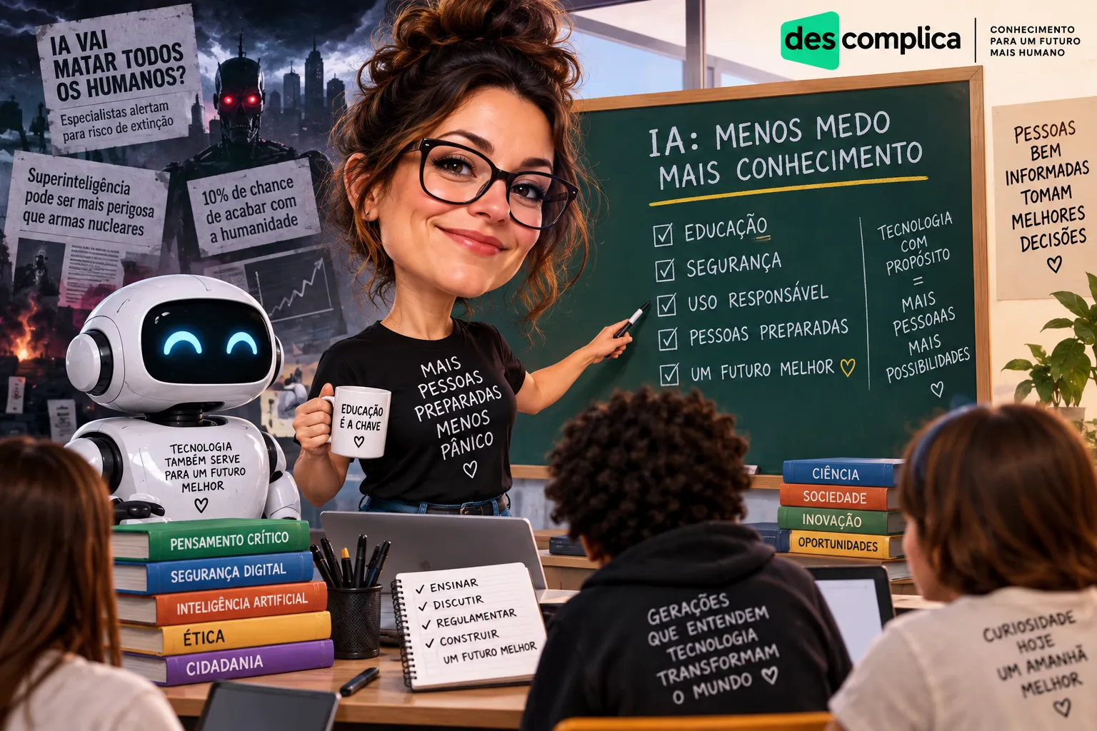 A IA vai matar todo mundo? Talvez estejamos fazendo a pergunta errada